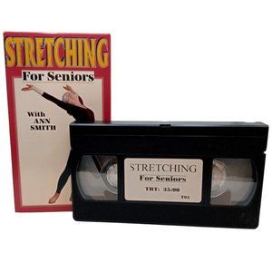 Stretching For Seniors VHS Video Exercise Ann Smith Vintage